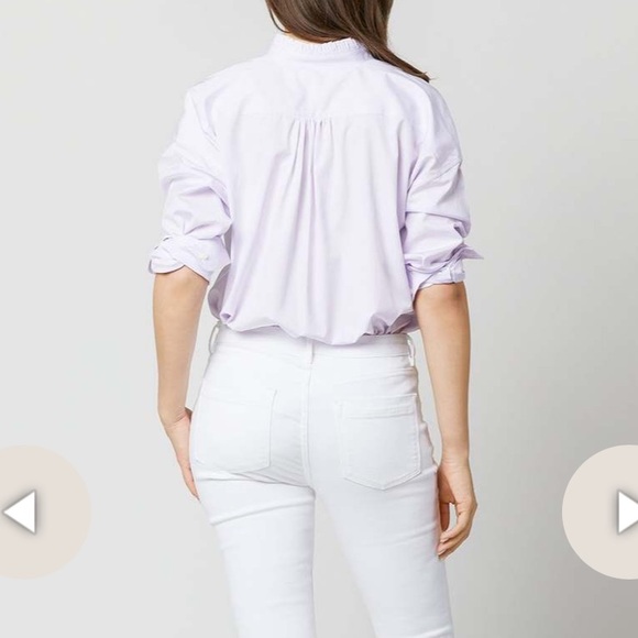 Ann Mashburn Gracen Top Lilac - EUC - Picture 2 of 6